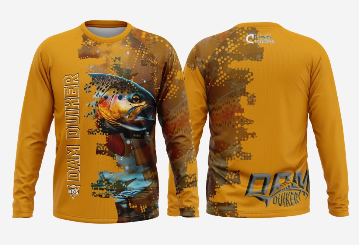 Dam Duiker Orange Long Sleeve Shirt