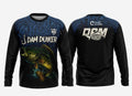Dam Duiker Black & Blue Long Sleeve Shirt