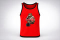 Grizzlies Gym Vest Red